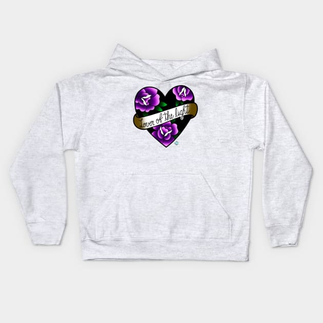 Lover of the Light Kids Hoodie by ColorMix Studios